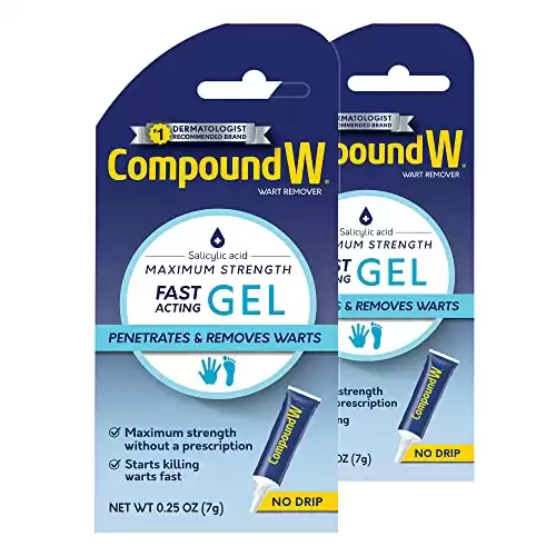 Salicylic Acid Wart Remover: Fast Acting Gel, Maximum Strength